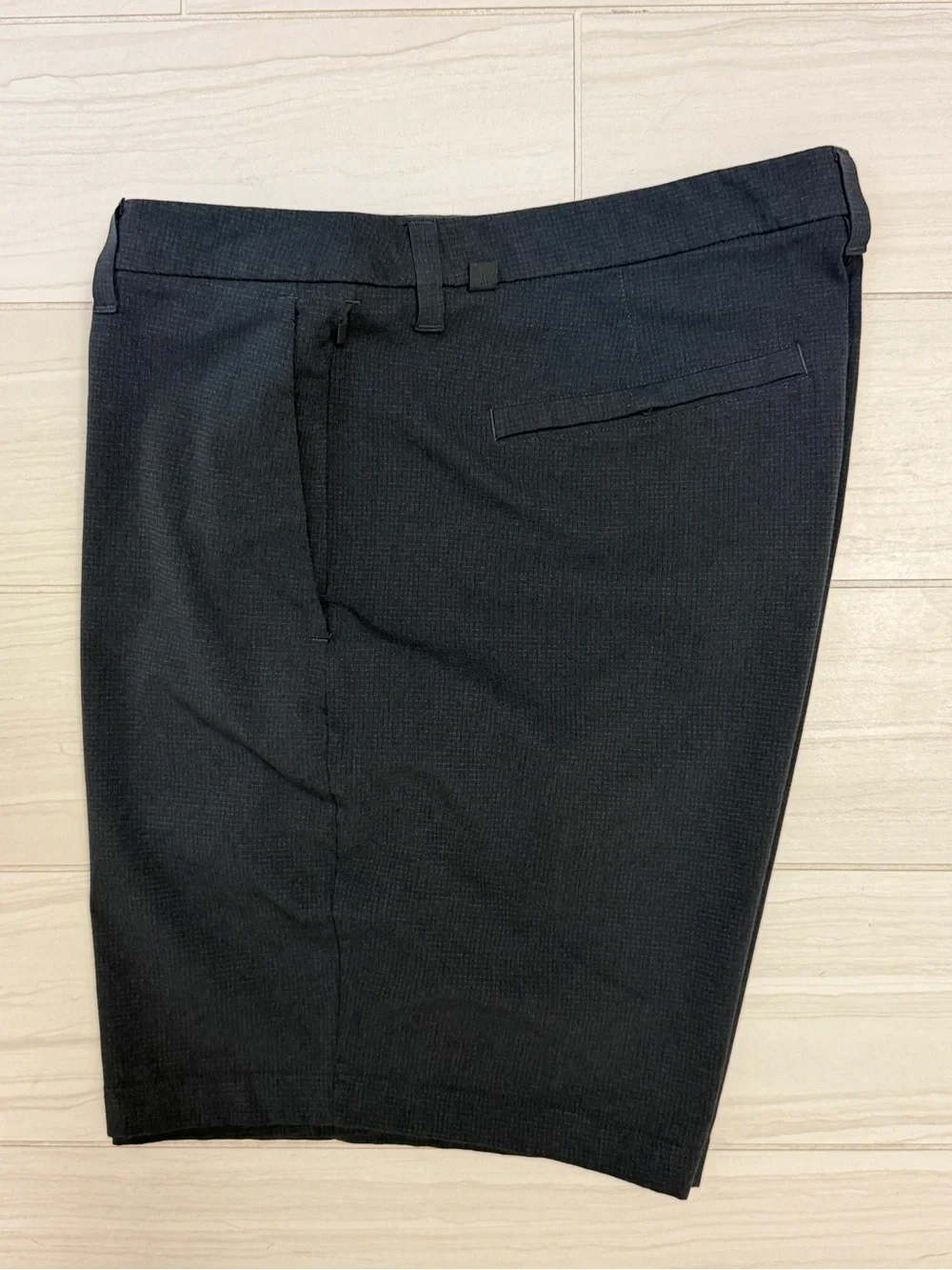 Lululemon Men's ABC Classic-Fit Golf Chino Shorts Dark Gray 9